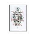 Picture of Welcome _GroupedProduct_Rectangle_Portrait_Canvas_Framed_
