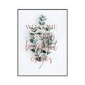 Picture of Welcome _GroupedProduct_Rectangle_Portrait_Canvas_Framed_