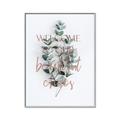 Picture of Welcome _GroupedProduct_Rectangle_Portrait_Canvas_Framed_