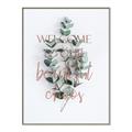 Picture of Welcome _GroupedProduct_Rectangle_Portrait_Canvas_Framed_