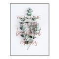 Picture of Welcome _GroupedProduct_Rectangle_Portrait_Canvas_Framed_