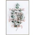 Picture of Welcome _GroupedProduct_Rectangle_Portrait_Canvas_Framed_