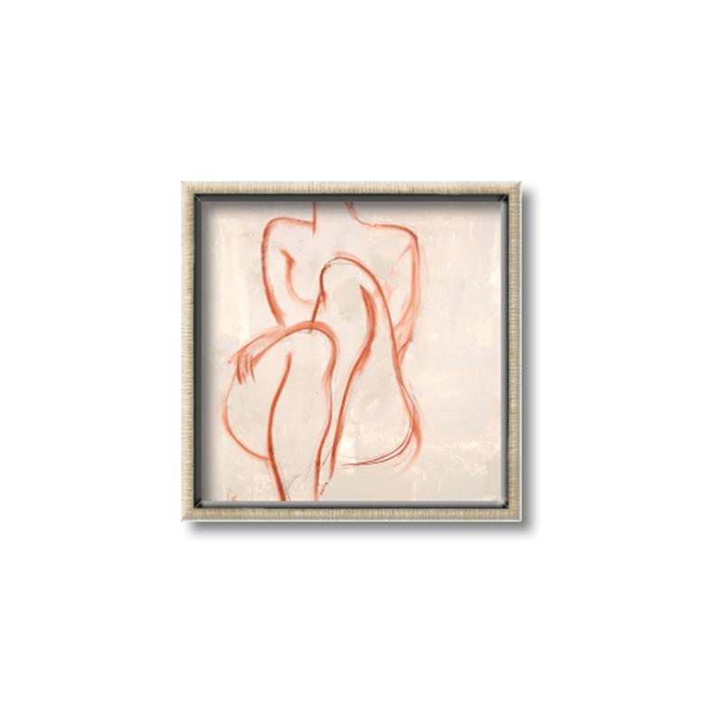 Picture of Body Lines II _GroupedProduct_Square_Canvas_Framed_