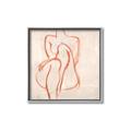 Picture of Body Lines II _GroupedProduct_Square_Canvas_Framed_
