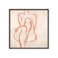 Picture of Body Lines II _GroupedProduct_Square_Canvas_Framed_