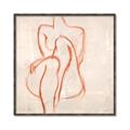 Picture of Body Lines II _GroupedProduct_Square_Canvas_Framed_