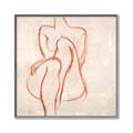 Picture of Body Lines II _GroupedProduct_Square_Canvas_Framed_