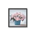 Picture of Pink Roses _GroupedProduct_Square_Canvas_Framed_