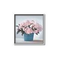 Picture of Pink Roses _GroupedProduct_Square_Canvas_Framed_