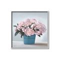Picture of Pink Roses _GroupedProduct_Square_Canvas_Framed_