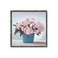 Picture of Pink Roses _GroupedProduct_Square_Canvas_Framed_