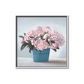 Picture of Pink Roses _GroupedProduct_Square_Canvas_Framed_