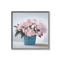 Picture of Pink Roses _GroupedProduct_Square_Canvas_Framed_