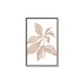 Picture of Neutral Watercolour Botanical I _GroupedProduct_Rectangle_Portrait_Canvas_Framed_