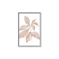 Picture of Neutral Watercolour Botanical I _GroupedProduct_Rectangle_Portrait_Canvas_Framed_