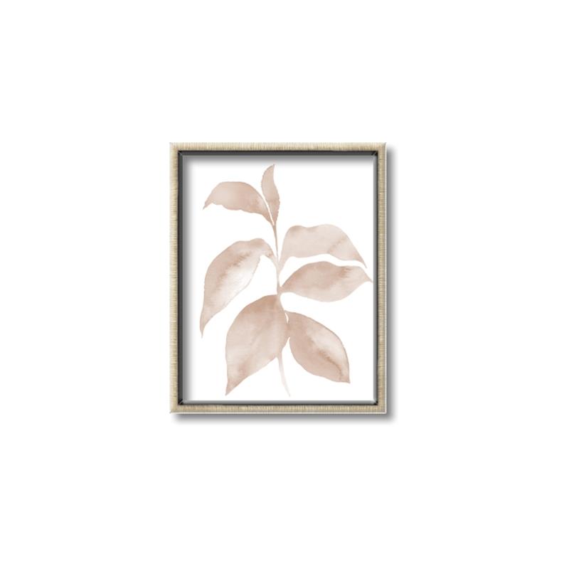 Picture of Neutral Watercolour Botanical II _GroupedProduct_Rectangle_Portrait_Canvas_Framed_