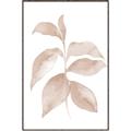 Picture of Neutral Watercolour Botanical II _GroupedProduct_Rectangle_Portrait_Canvas_Framed_