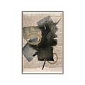 Picture of Abstract Chronicle II _GroupedProduct_Rectangle_Portrait_Canvas_Framed_