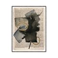 Picture of Abstract Chronicle II _GroupedProduct_Rectangle_Portrait_Canvas_Framed_