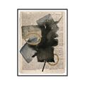 Picture of Abstract Chronicle II _GroupedProduct_Rectangle_Portrait_Canvas_Framed_