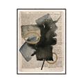 Picture of Abstract Chronicle II _GroupedProduct_Rectangle_Portrait_Canvas_Framed_
