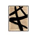 Picture of Symbol Chronicle I _GroupedProduct_Rectangle_Portrait_Canvas_Framed_