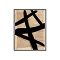 Picture of Symbol Chronicle I _GroupedProduct_Rectangle_Portrait_Canvas_Framed_