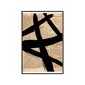 Picture of Symbol Chronicle I _GroupedProduct_Rectangle_Portrait_Canvas_Framed_