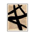 Picture of Symbol Chronicle I _GroupedProduct_Rectangle_Portrait_Canvas_Framed_