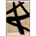Picture of Symbol Chronicle I _GroupedProduct_Rectangle_Portrait_Canvas_Framed_