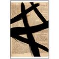Picture of Symbol Chronicle I _GroupedProduct_Rectangle_Portrait_Canvas_Framed_