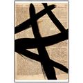 Picture of Symbol Chronicle I _GroupedProduct_Rectangle_Portrait_Canvas_Framed_
