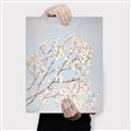 Picture of Cotton flowers _GroupedProduct_Rectangle_Portrait_Canvas_