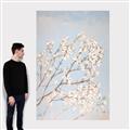 Picture of Cotton flowers _GroupedProduct_Rectangle_Portrait_Canvas_
