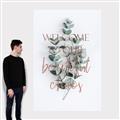 Picture of Welcome _GroupedProduct_Rectangle_Portrait_Canvas_