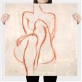 Picture of Body Lines II _GroupedProduct_Square_Canvas_