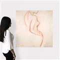 Picture of Body Lines III _GroupedProduct_Square_Canvas_