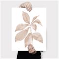 Picture of Neutral Watercolour Botanical I _GroupedProduct_Rectangle_Portrait_Canvas_