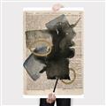 Picture of Abstract Chronicle II _GroupedProduct_Rectangle_Portrait_Canvas_