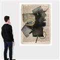Picture of Abstract Chronicle II _GroupedProduct_Rectangle_Portrait_Canvas_