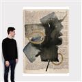 Picture of Abstract Chronicle II _GroupedProduct_Rectangle_Portrait_Canvas_