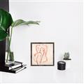 Picture of Body Lines II _GroupedProduct_Square_Canvas_Framed_