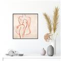 Picture of Body Lines II _GroupedProduct_Square_Canvas_Framed_