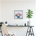 Picture of Pink Roses _GroupedProduct_Square_Canvas_Framed_