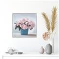Picture of Pink Roses _GroupedProduct_Square_Canvas_Framed_