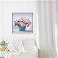 Picture of Pink Roses _GroupedProduct_Square_Canvas_Framed_