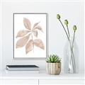 Picture of Neutral Watercolour Botanical I _GroupedProduct_Rectangle_Portrait_Canvas_Framed_