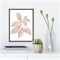 Picture of Neutral Watercolour Botanical I _GroupedProduct_Rectangle_Portrait_Canvas_Framed_