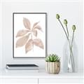 Picture of Neutral Watercolour Botanical I _GroupedProduct_Rectangle_Portrait_Canvas_Framed_