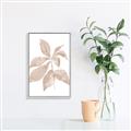 Picture of Neutral Watercolour Botanical I _GroupedProduct_Rectangle_Portrait_Canvas_Framed_